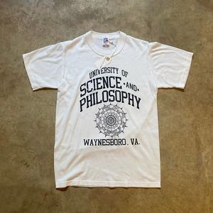 Vintage Science and Philosophy College Tee